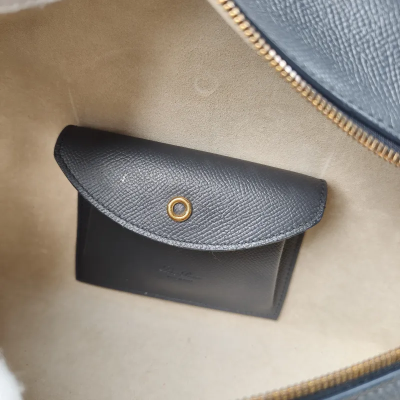Loro Piana Crossbody Bag Extra Bag L27 Grey Calfskin One Size 27 × 10 × 16 cm — detail view 5 of 14