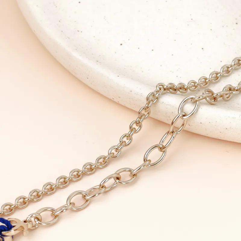 Chanel Necklace Necklace Pink Pearl Necklace Pearl One Size37cm — cover view 7 of 10