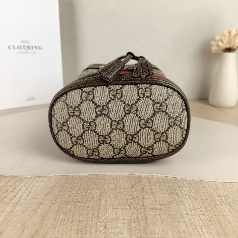 GUCCI Shoulder Bag Ophidia Bucket Bag Monogram PV Cmini15.5 × 9 × 19 cm — cover view 4 of 5