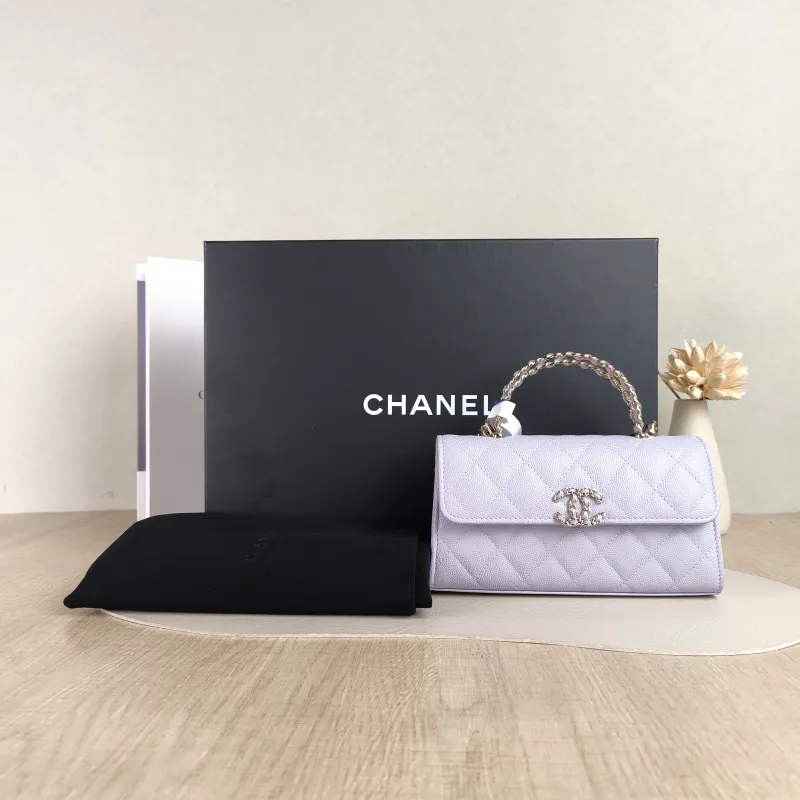 Chanel Crossbody Bag kelly Grained Calfskin One Size 18 × 4.5 × 10 cm — cover view 5 of 6