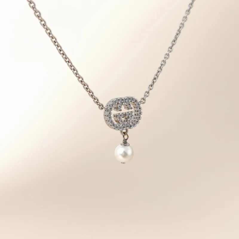 GUCCI Necklace GG Necklace Silver One Size 47cm — cover view 4 of 11