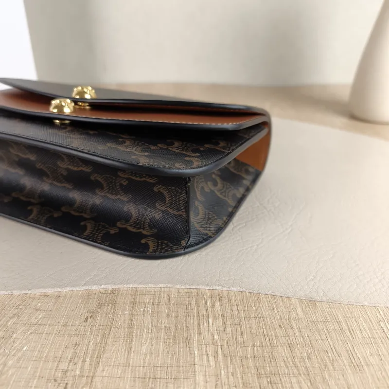 CELINE Crossbody Bag DUO Wallet Monogram PVC Mini 20 × 6 × 13 cm — detail view 1 of 12