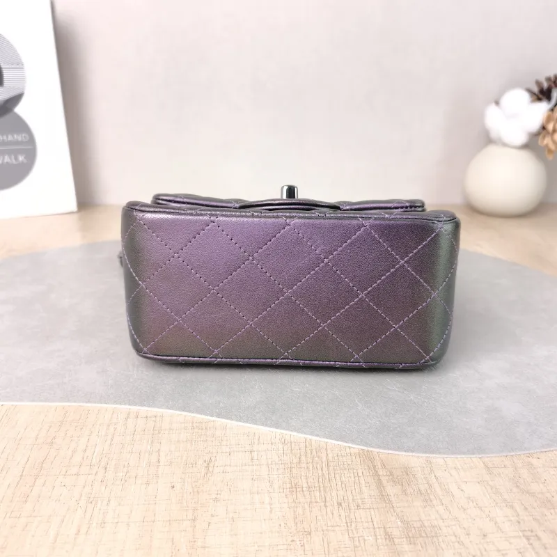 Chanel Crossbody Bag Classic Flap Mini CF Mini Lambskin One Size 17 × 8 × 13.5 cm 24 — cover view 5 of 5