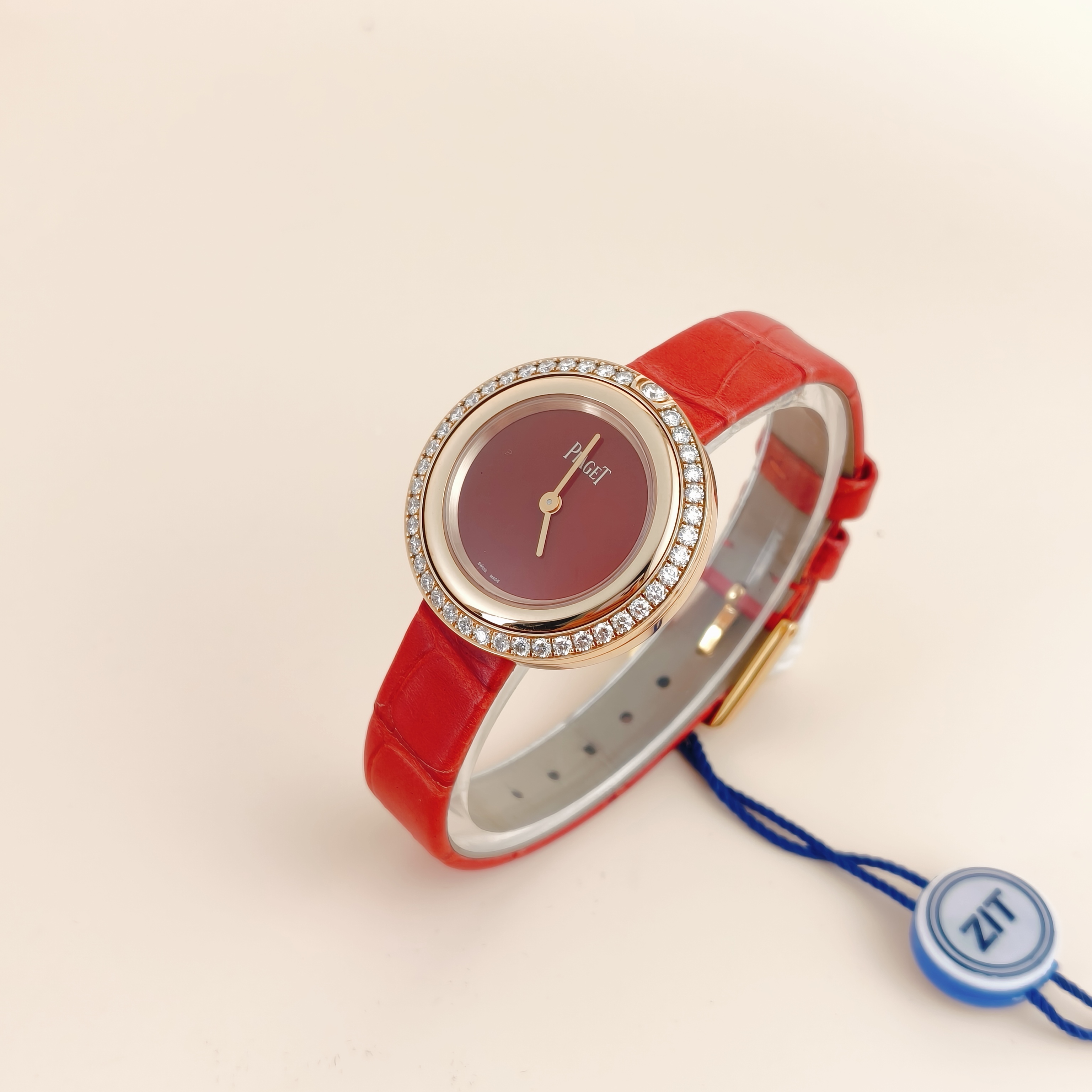 PIAGET Watch Collection Watch Red Agate Diamond18KR ose Gold One Size29 — cover view 6 of 8