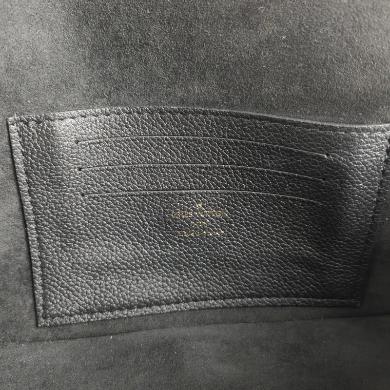 Louis Vuitton Crossbody Bag IVY Black Monogram Empreinte Embossed Calfskin Small 23.5 × 4.3 × 12 cm — detail view 1 of 11
