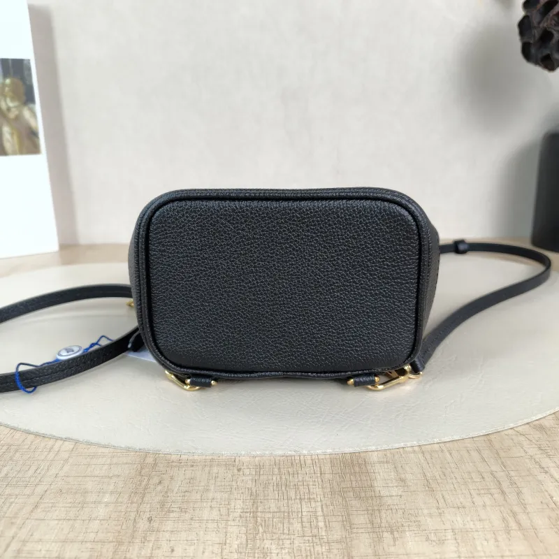 Louis Vuitton Backpack NANO NOÉ Backpack Black Calfskinnano15 × 10 × 19 cm — cover view 3 of 6
