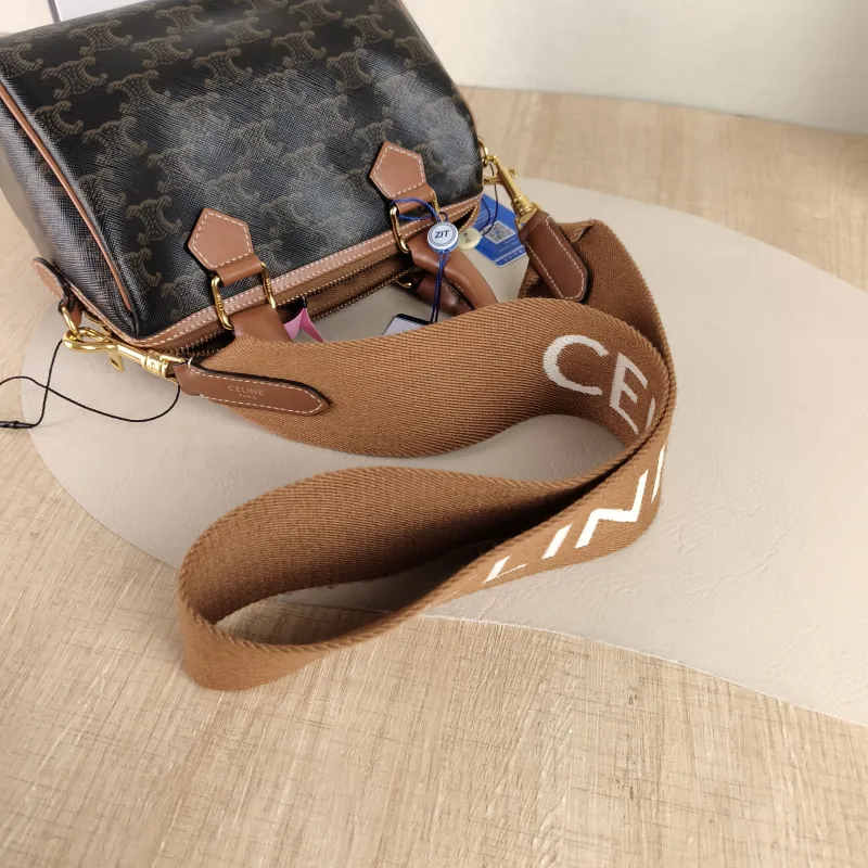 CELINE Crossbody Bag Monogram PVC Small 20 × 10.5 × 15.5 cm — detail view 6 of 9