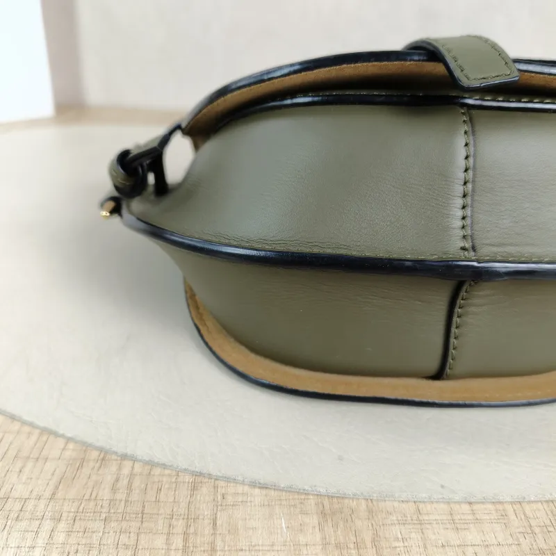 LOEWE Crossbody Bag Gate Green Calfskin Mini 15 × 8 × 12.5 cm — detail view 2 of 13
