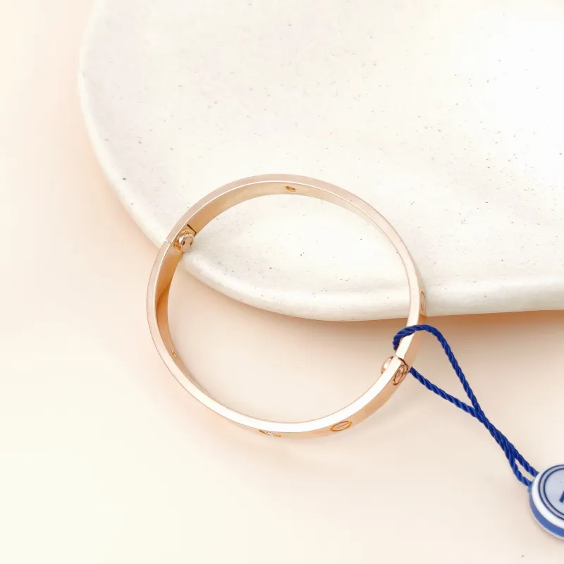 CARTIER Bangle Love Collection Bangle Rose Gold Diamond18KR ose Gold Edition 17 — cover view 8 of 11