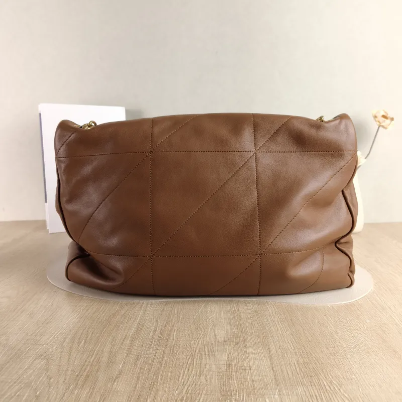 SAINT LAURENT Crossbody Bag Jamie 4.3 Chain Bag Caramel Lambskin Large 43 × 9 × 29 cm — cover view 4 of 5