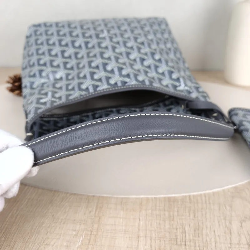 GOYARD Shoulder Bag Boheme Hobo​Grey PV Cmini29 × 11 × 18.5 cm — detail view 6 of 11