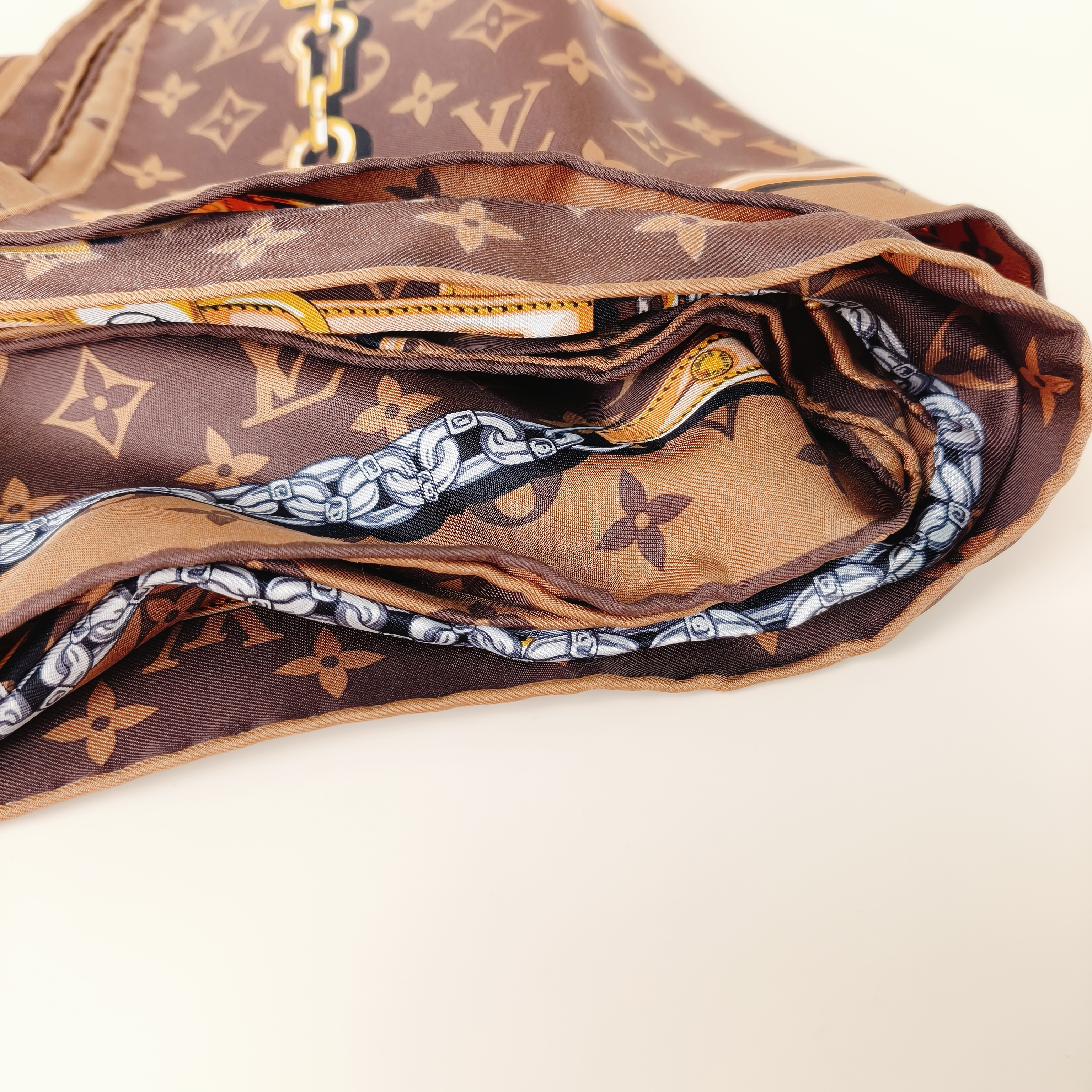 Louis Vuitton Monogram Silk One Size90*90 โ cover view 4 of 11