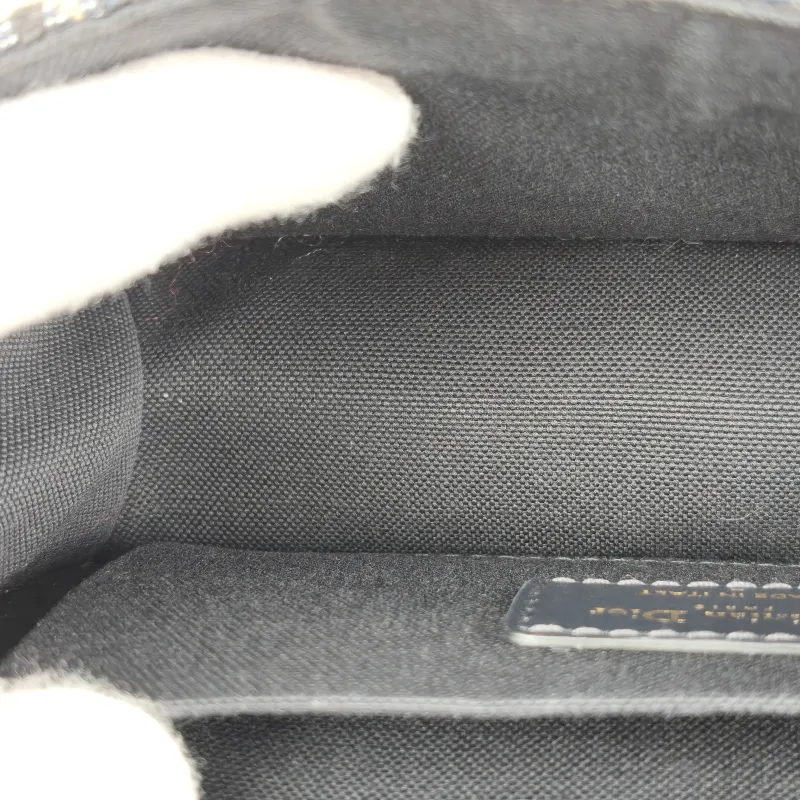 DIOR Crossbody Bag30 Montaigne East-West 30Blue Canvas Small21 × 6 × 12 cm — detail view 12 of 12