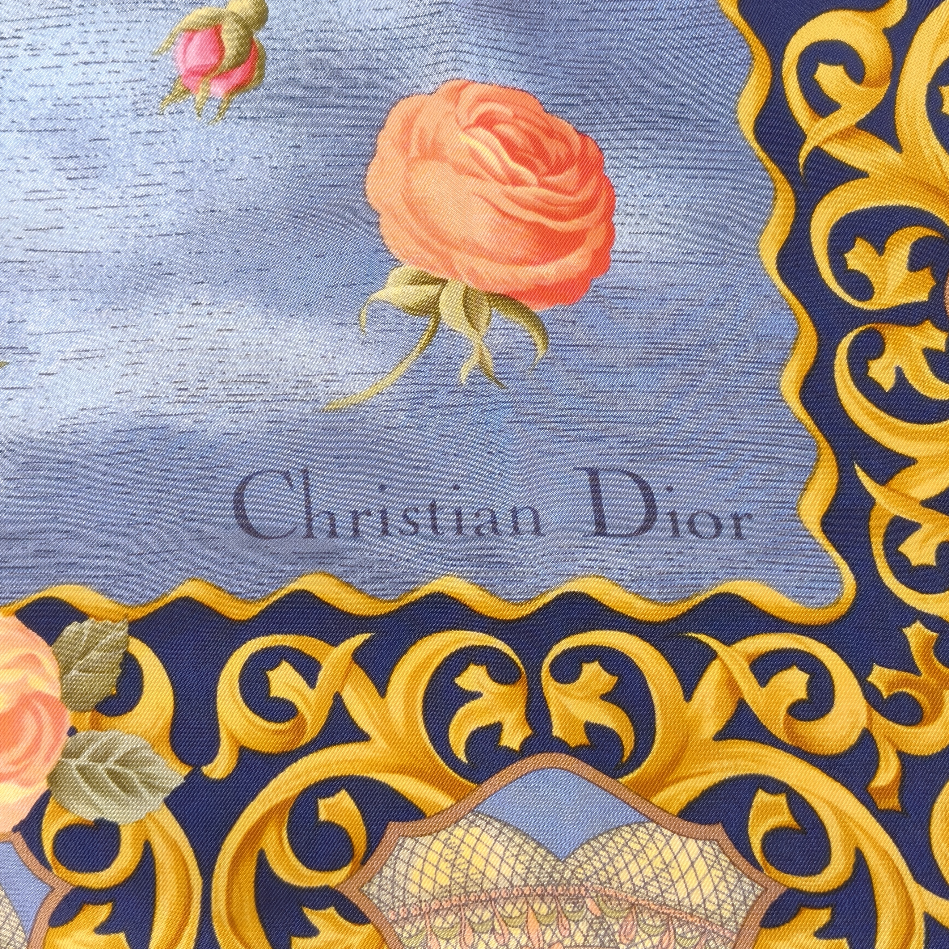 DIOR Colorblock Silk One Size90*90 โ cover view 8 of 10