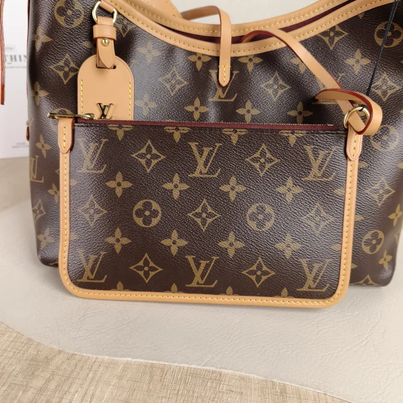 Louis Vuitton Crossbody Bag Carryall Monogram PVC Small 29 × 12 × 24 cm — detail view 12 of 12