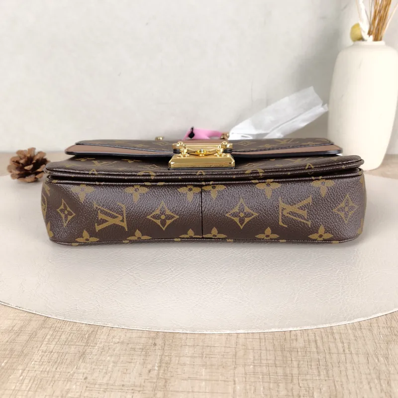Louis Vuitton Crossbody Bag Marceau Chain Bag Caramel PVC · Calfskin One Size24.5 × 6.5 × 15 cm — cover view 2 of 5