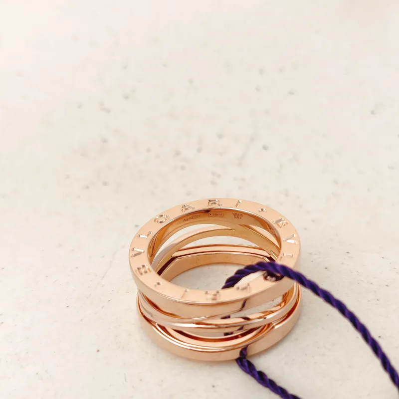 Bvlgari Ring B.zero1Collection Ring Rose Gold 18KR ose Gold One Size 52 — cover view 8 of 10