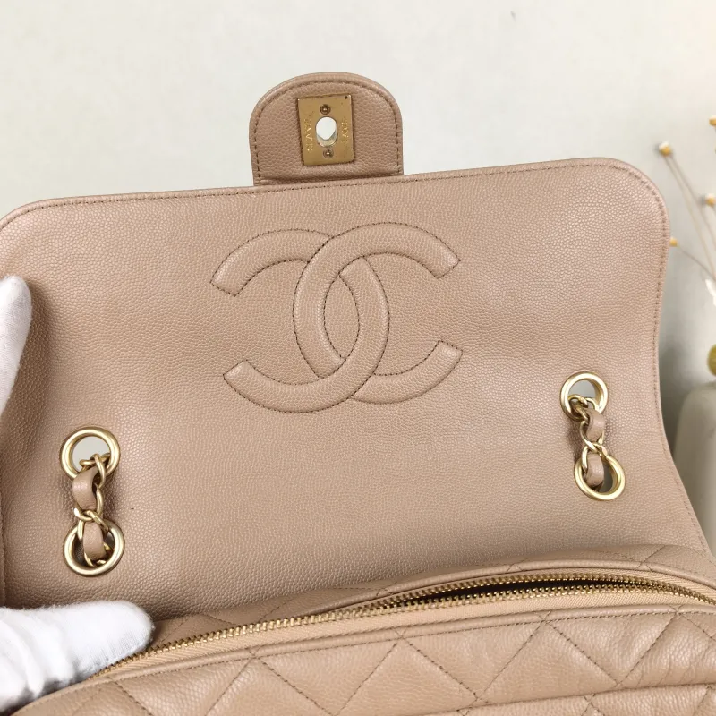 Chanel Crossbody Bagcf Collection Crossbody Bag Taupe Calfskin One Size26 × 6 × 17 cm — detail view 3 of 13