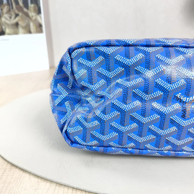 GOYARD Shoulder Bag Boheme Hobo​Blue PV Cmini29 × 11 × 18.5 cm — detail view 1 of 13