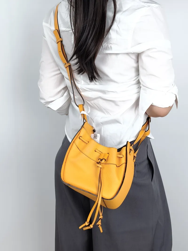 LOEWE Crossbody Bag Hammock Calfskinmini17 × 11 × 19.5 cm — on-model view 3 of 3