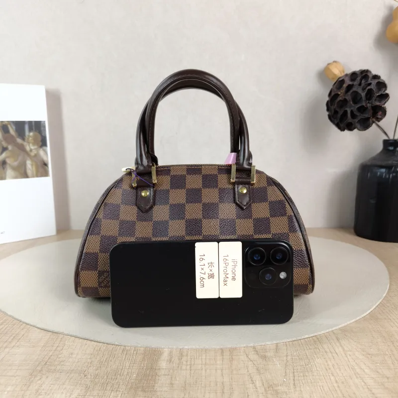 Louis Vuitton Top Handle Bag Ribera Damier Ebene PVC 23 × 13 × 14 cm — cover view 2 of 6
