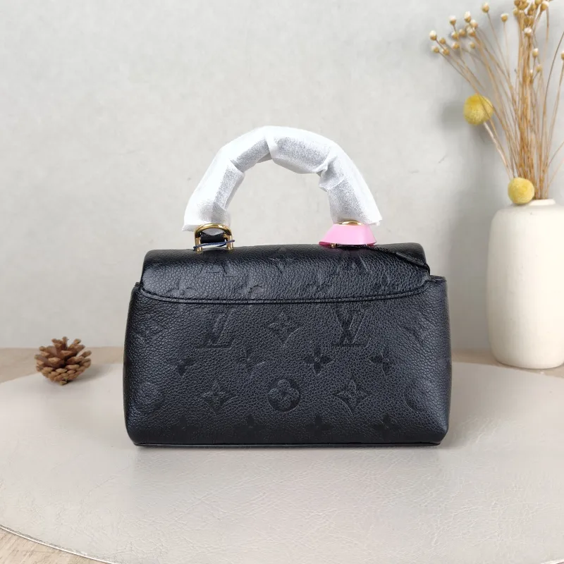Louis Vuitton Crossbody Bag MADELEINE Black Monogram Empreinte Embossed Calfskin nano 21 × 6 × 12.5 cm — cover view 5 of 5