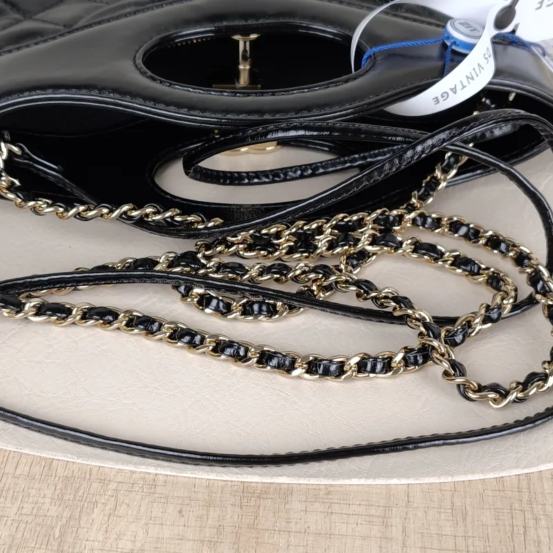 Chanel Crossbody Bag31Bag Black Waxed Leathermini23 × 5.5 × 22 cm — detail view 1 of 12