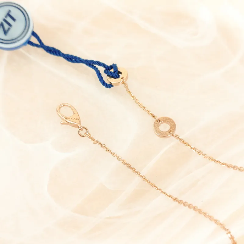 Bvlgari Necklace DIVAS’ DREAM Collection Red 18KR ose Gold Diamond One Size 1.5*40-42 — cover view 9 of 10