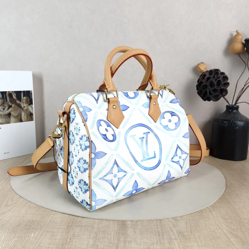 Louis Vuitton Top Handle Bag Speedy25 PVC One Size 25 × 15 × 19 cm — cover view 3 of 6