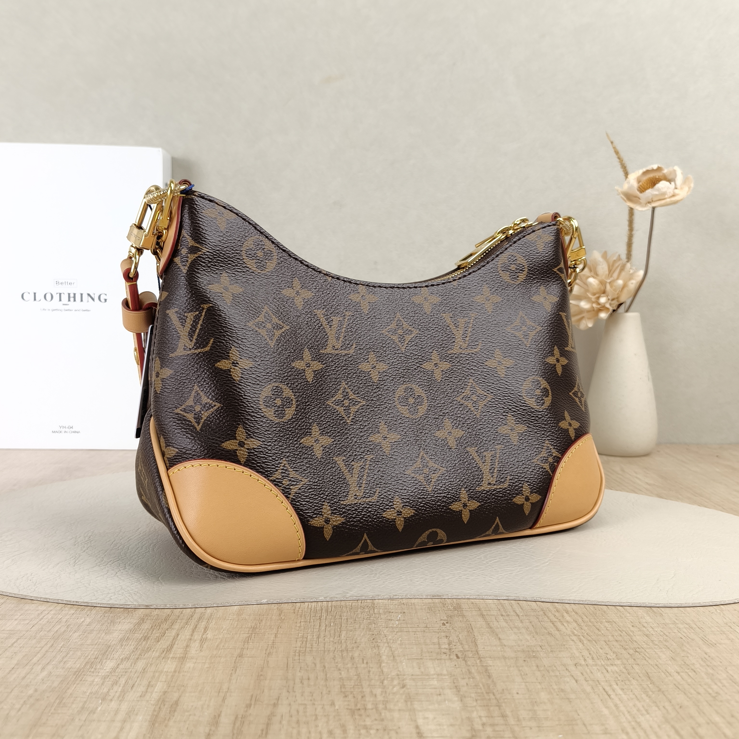 Louis Vuitton Crossbody Bag Boulogne PVC Small26 × 9.5 × 16 cm — cover view 5 of 5