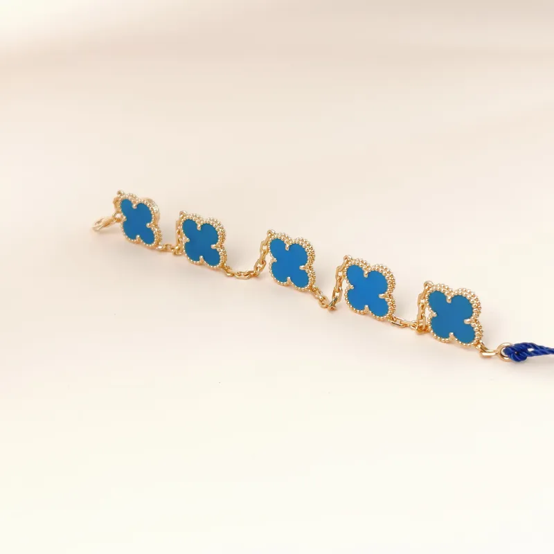 Van Cleef & Arpels Bracelet Alhambra Alhambra Collection Five-Motif Bracelet 18KY ellow Gold Vintage Small 1.5 × 1.5 × 19 cm — cover view 5 of 13