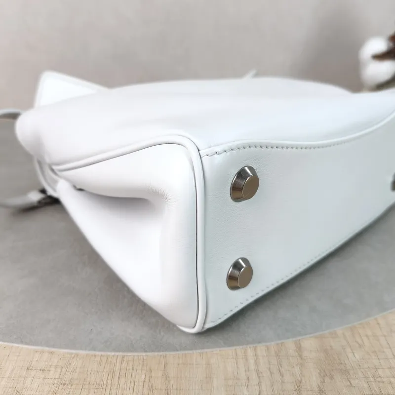 BALENCIAGA Crossbody Bag RODEO White Calfskinmini23 × 10 × 17 cm — detail view 16 of 16
