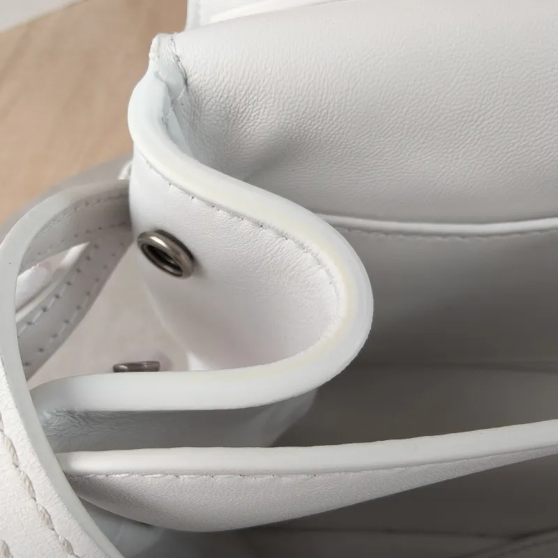 BALENCIAGA Crossbody Bag RODEO White Calfskinmini23 × 10 × 17 cm — detail view 13 of 16