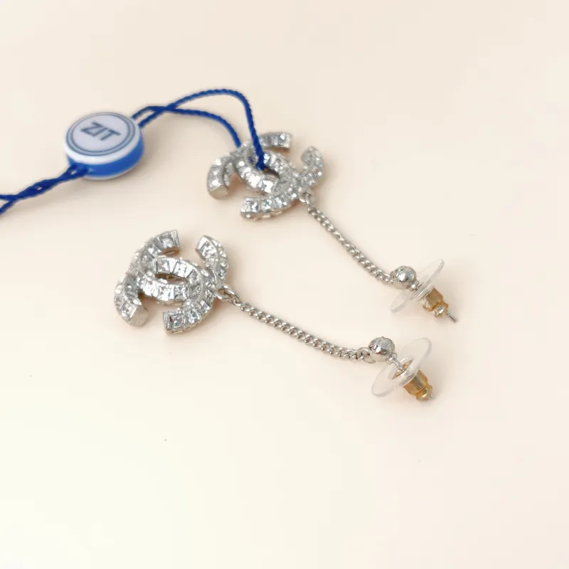 Chanel Jewelry · Earrings Silver One Size One Size — cover view 8 of 8