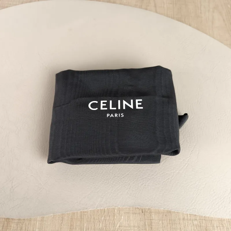 CELINE Crossbody Bag TABOU Brown Calfskinmini18 × 5 × 8 cm — detail view 5 of 11