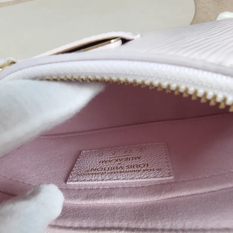 Louis Vuitton Shoulder Bag MARELLINI Pink Epi Embossed Calfskin Mini 19 × 6.5 × 13.5 cm — detail view 6 of 13