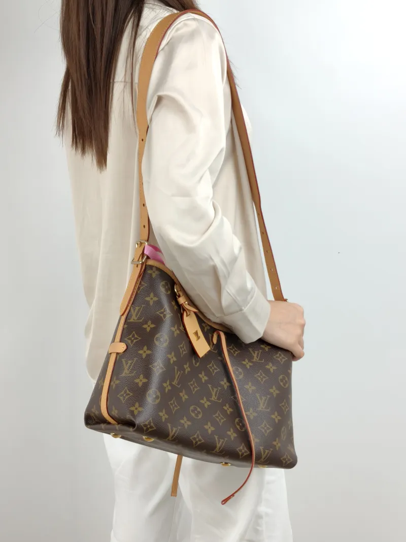 Louis Vuitton Crossbody Bag Carryall Monogram PVC Small 29 × 12 × 24 cm — on-model view 1 of 2