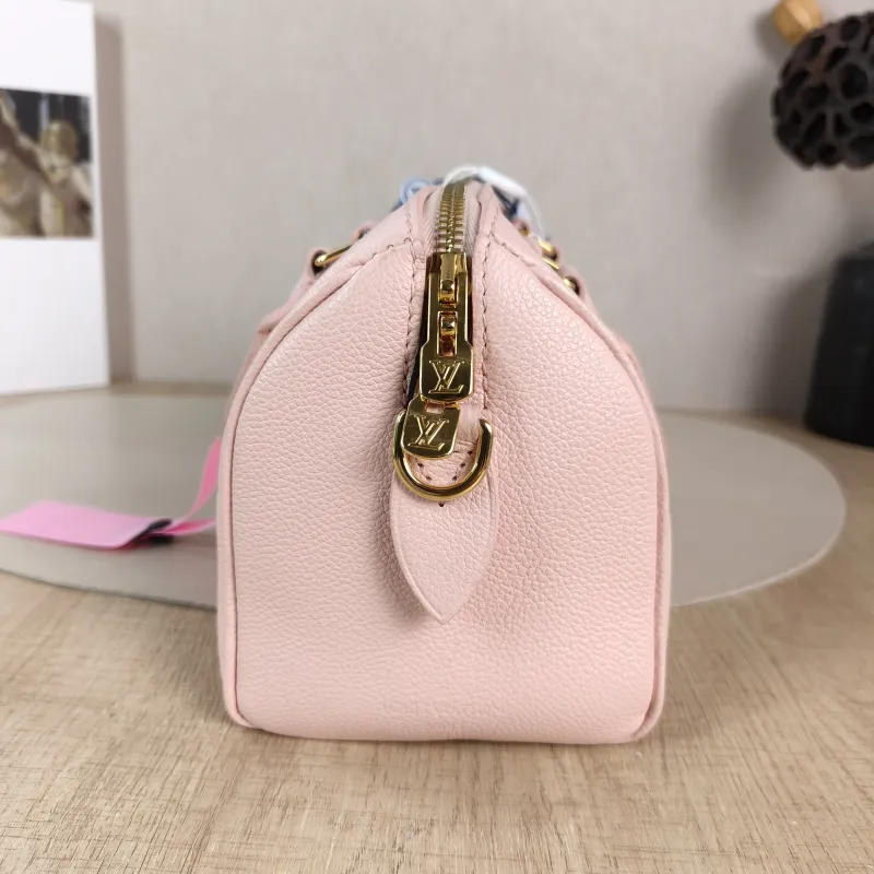 Louis Vuitton Crossbody Bag Speedy20 Pink Empreinte Embossed Calfskin Small 20.5 × 12 × 13.5 cm — detail view 3 of 10