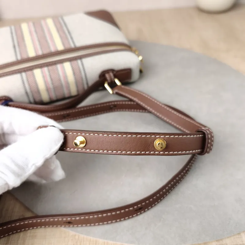 Loro Piana Crossbody Bag Extra Pocket L19 Colorblock Canvas One Size 19 × 7 × 11.5 cm — detail view 3 of 13
