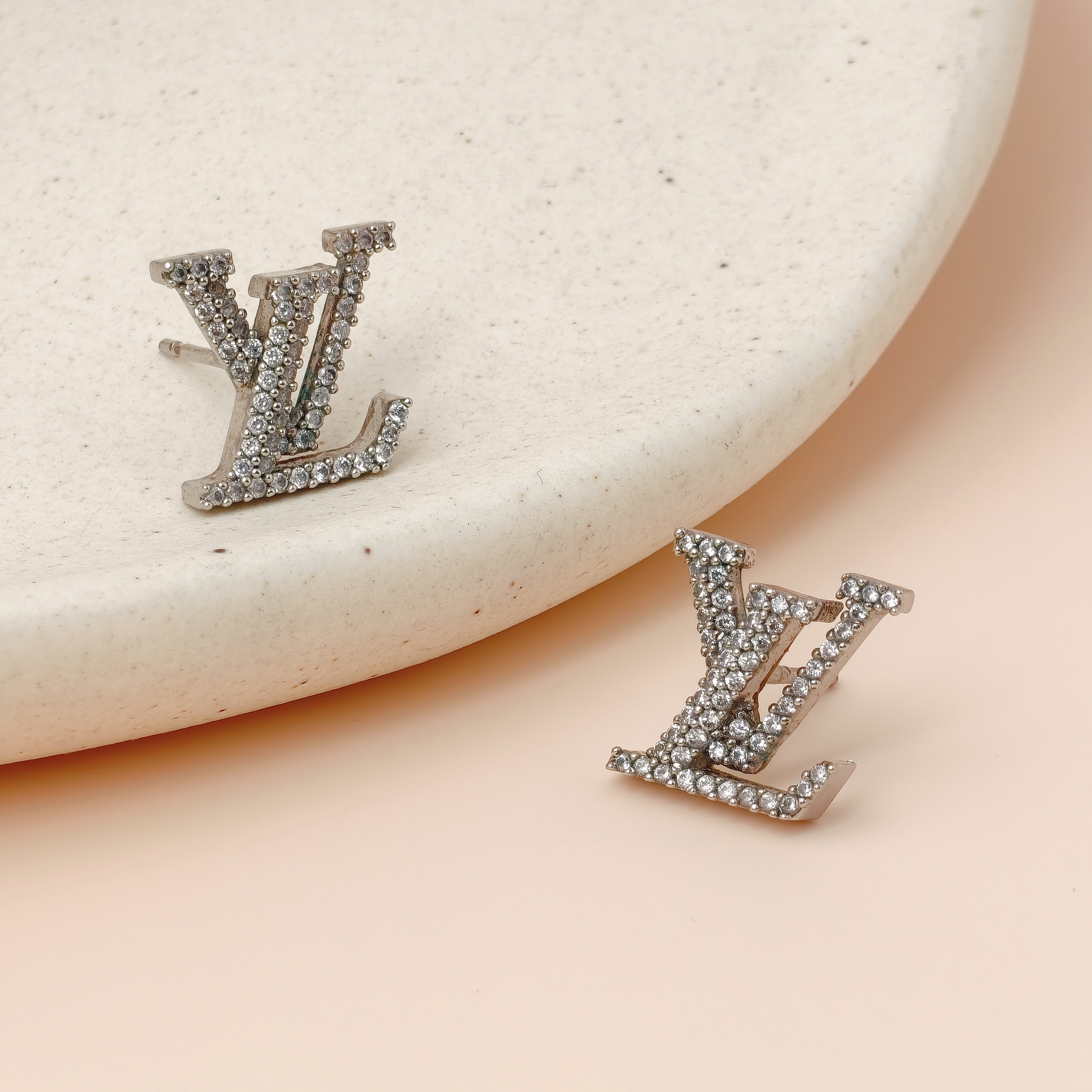 Louis Vuitton Earrings Earrings Silver One Size — cover view 4 of 8