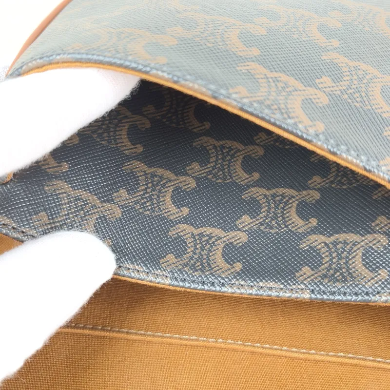 CELINE Crossbody Bag FOLCO Monogram PVC Medium 18.5 × 8 × 17 cm — detail view 6 of 13