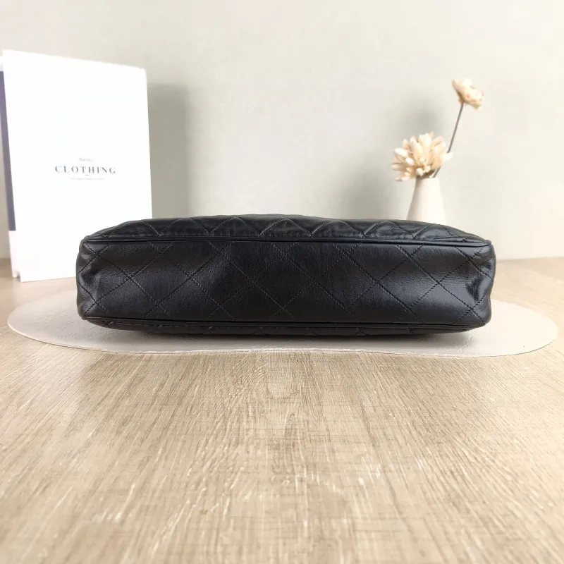 Chanel Shoulder Bag tote Black Calfskin One Size 31 × 6 × 25 cm 0 — cover view 4 of 5