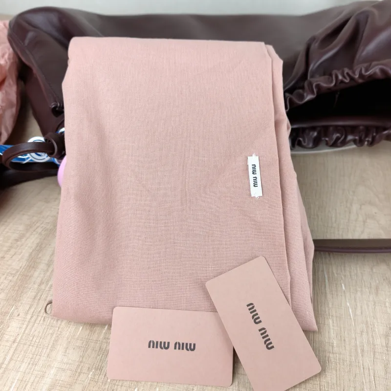 Miumiu Shoulder Bag Joie Shoulder Bag SL ambskin 53 × 9 × 25 cm — detail view 4 of 11