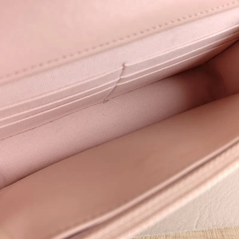 Chanel Crossbody Bag 19Bag WOC Pink SL ambskin Mini 19.2 × 3.5 × 12.3 cm — detail view 11 of 12