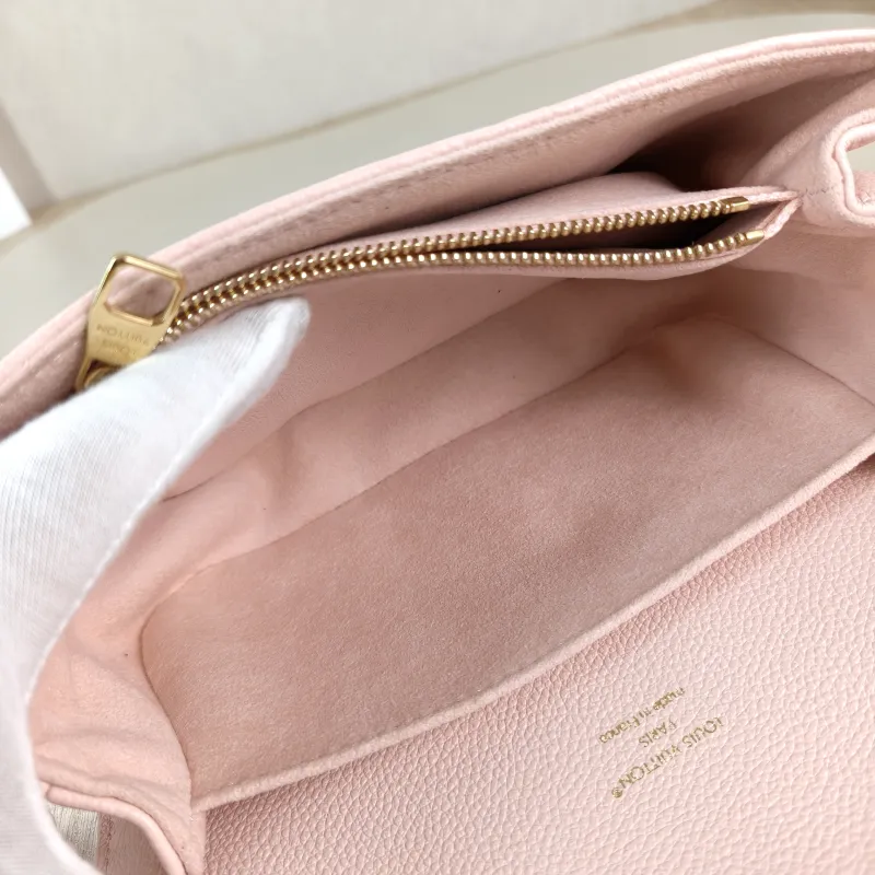 Louis Vuitton Crossbody Bag Pochette Métis East West Monogram Empreinte Embossed Calfskin Small 21.5 × 6 × 13.5 cm — detail view 5 of 12