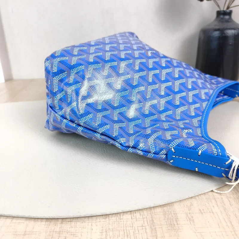 GOYARD Shoulder Bag Boheme Hobo​Blue PV Cmini29 × 11 × 18.5 cm — detail view 10 of 13