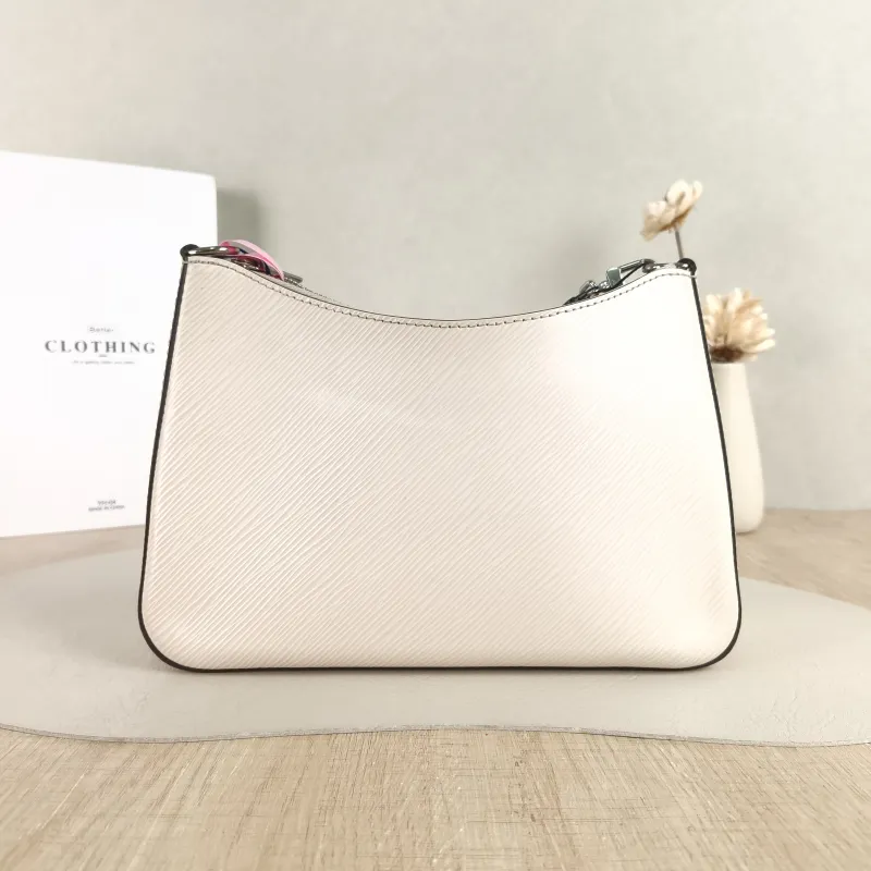 Louis Vuitton Crossbody Bag MARELLE White Epi Embossed Calfskin Small 25 × 8 × 15 cm — cover view 5 of 5
