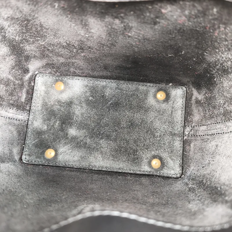 SAINT LAURENT Shoulder Bag LE 37 Black Calfskinmini13 × 6 × 15 cm — detail view 7 of 12