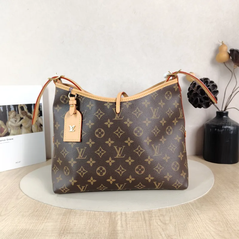 Louis Vuitton Crossbody Bag Carryall Monogram PVC Small 29 × 12 × 24 cm