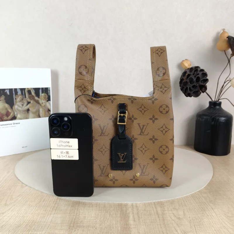 Louis Vuitton Top Handle Bag ATLANTIS Monogram PVC BB 17 × 7 × 17 cm — cover view 5 of 6